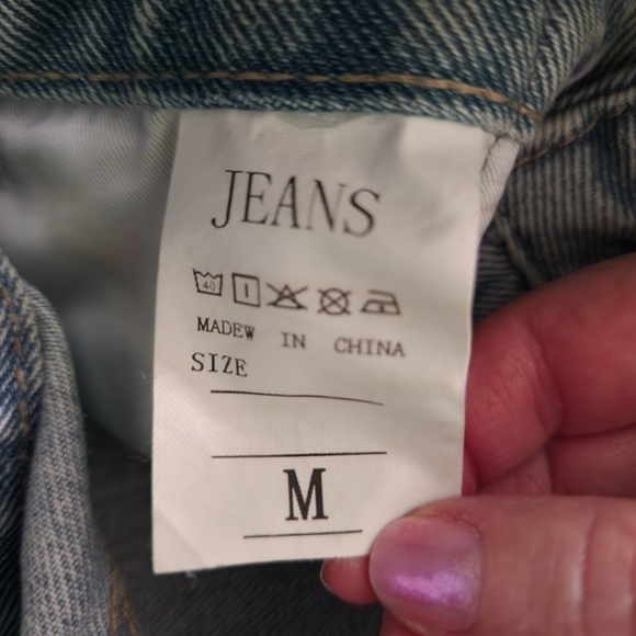 BY FLOW DOUBLE WAIST BAND DENIM SHORTS - Picture 9 of 11